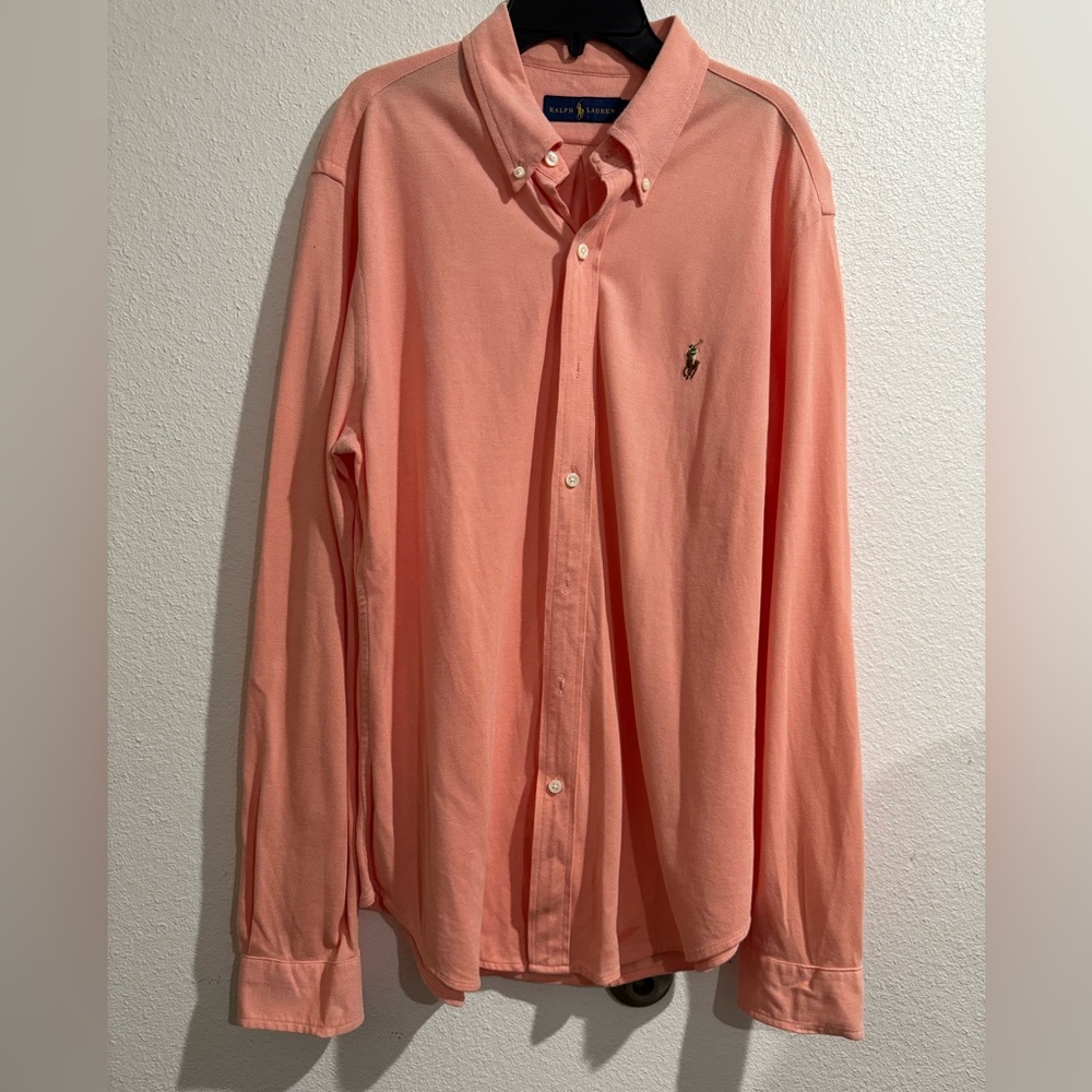 Peach Polo Shirt